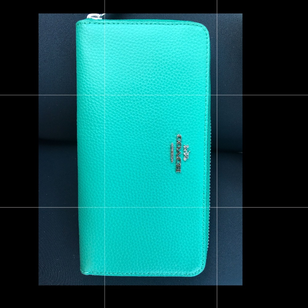 Coach Wallet Teal